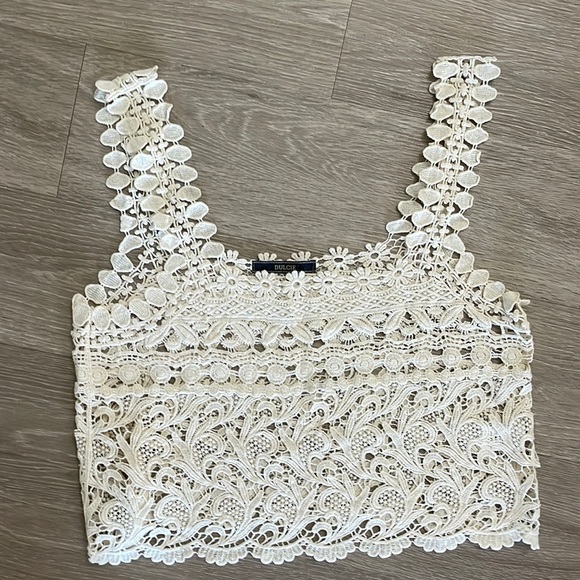 dulce Tops - Dulce crocheted crop top